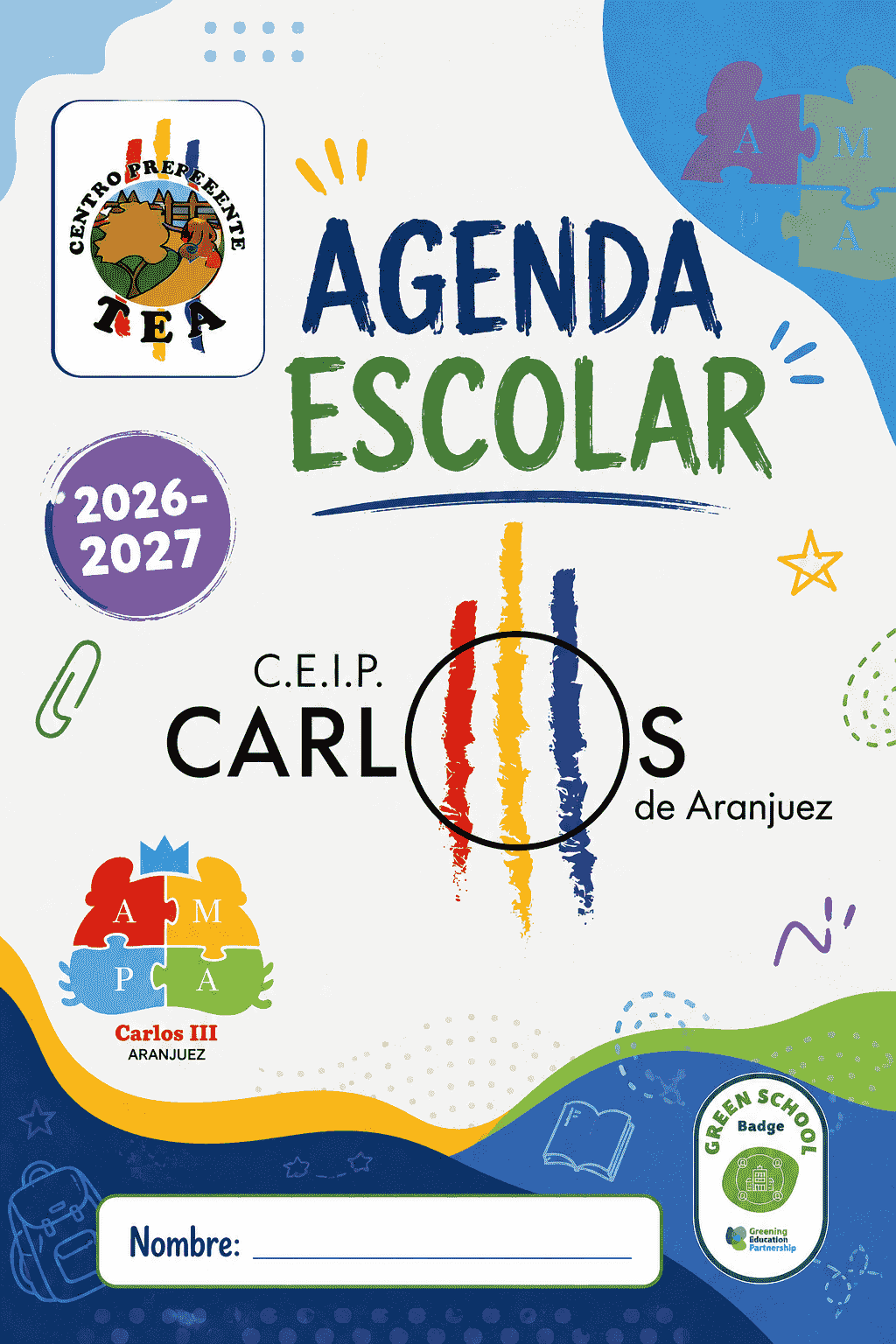 AGENDA CARLOS III PARA PERSONAS QUE NO PERTENECEN AL CENTRO