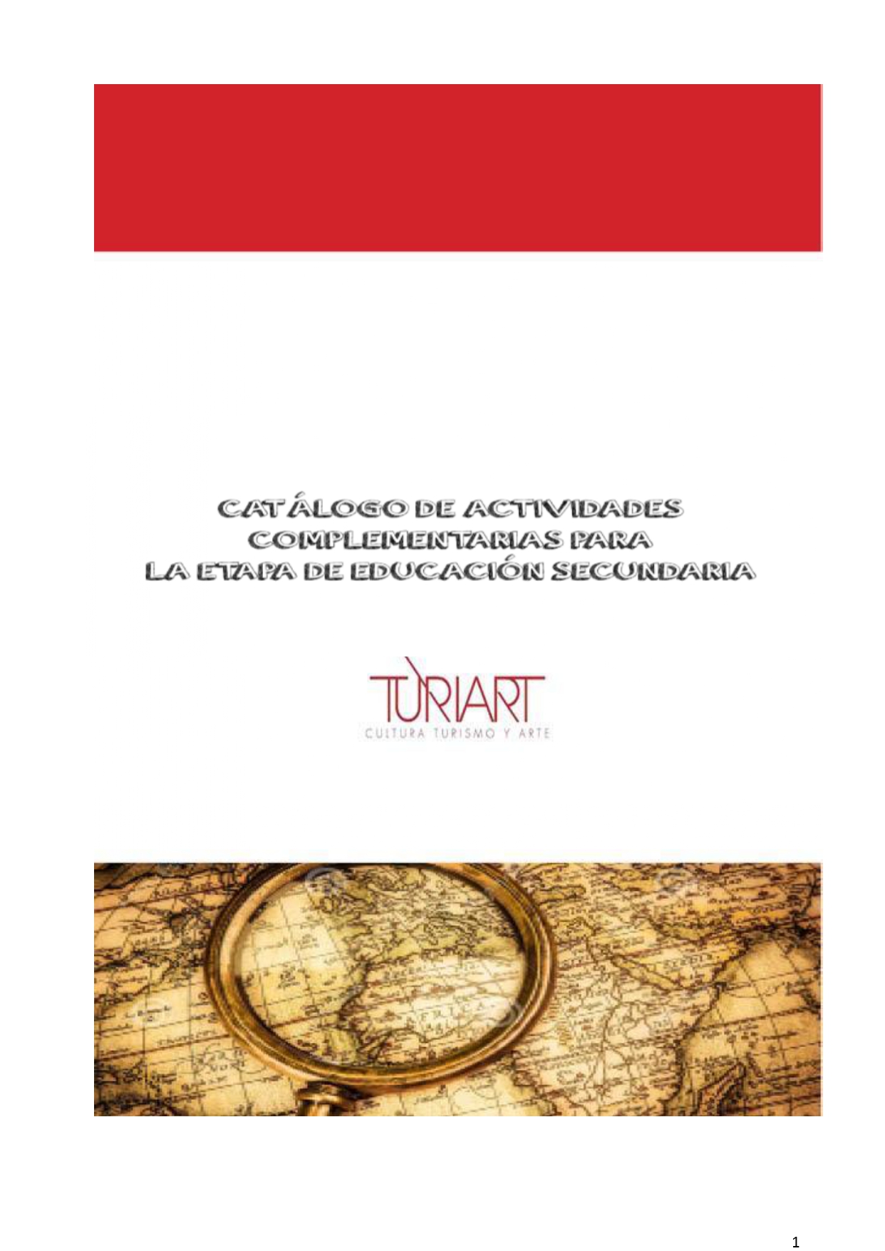 SECUNDARIA Catálogo de actividades