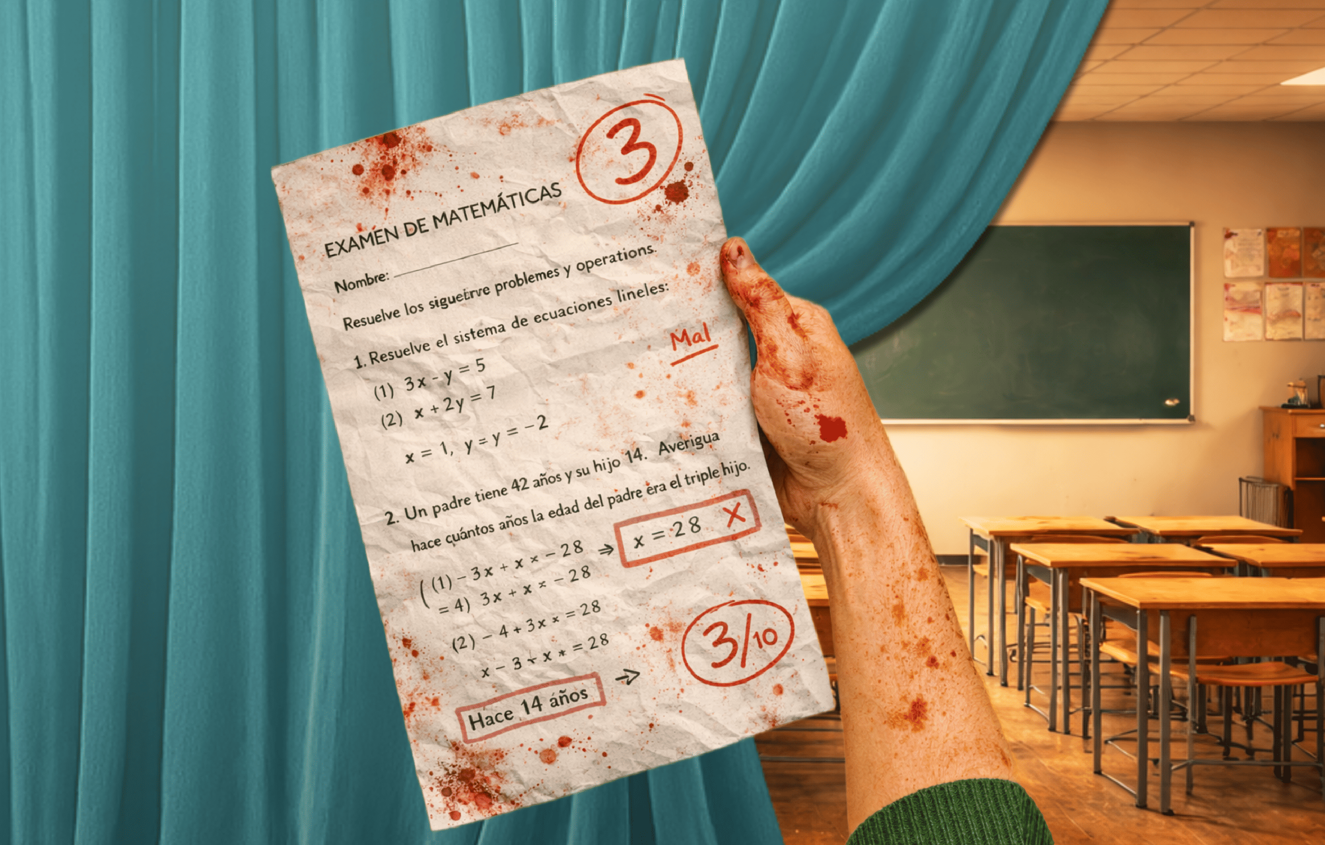 Teatro 1ESO: "El asesinato del profesor de Matemáticas"